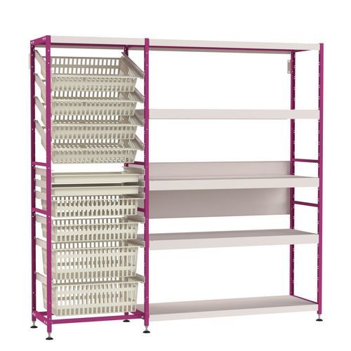 Modulares Regal - Eolis® - VILLARD MÉDICAL - schräg
