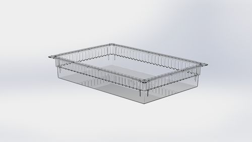 Industriebehälter - 1103 series - VILLARD MÉDICAL - Lager / Polycarbonat / modular