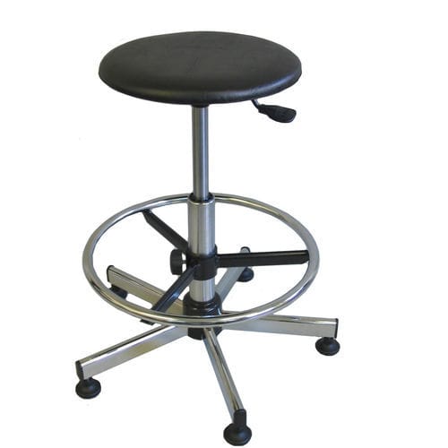 Höhenverstellbarer Hocker - 318.28 - VILLARD MÉDICAL - pneumatisch / auf Rollen