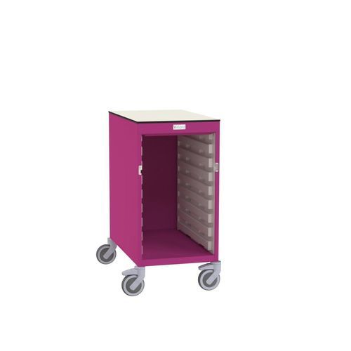 Arbeitsfläche mit Schublade - Eolis® - VILLARD MÉDICAL - auf Rollen / Nylon / Epoxid