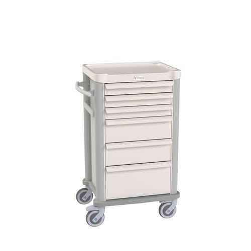 Medizinischer Wagen - Eolis® COMPACT - VILLARD MÉDICAL - für Transport / Lager / Vielzweck