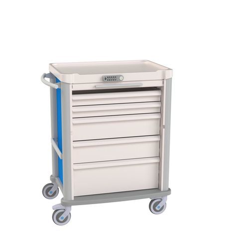Medizinischer Wagen - Eolis® - VILLARD MÉDICAL - für Transport / Lager / Pflege