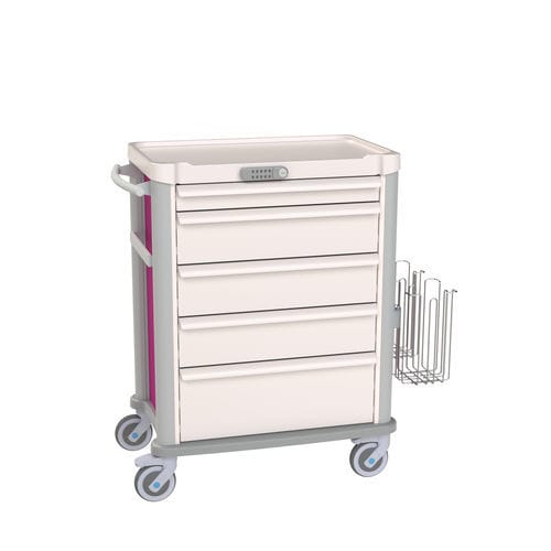 Medizinischer Wagen - Eolis® - VILLARD MÉDICAL - für Kliniken / für Transport / Lager