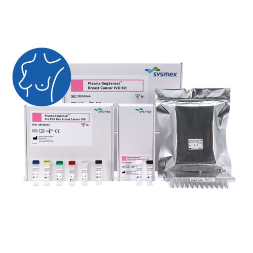 Testkit für genetische Mutationen - Plasma-SeqSensei™  - Sysmex Europe - für Brustkrebs / Onkologie / Gene