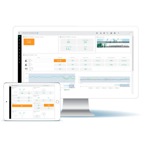 Monitoring-Software - Caresphere™ LM - Sysmex Europe - für Kliniken / Labor / für Tablet-PC