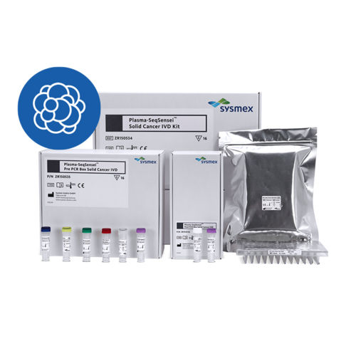 Darmkrebs-Testkit - Plasma-SeqSensei™ - Sysmex Europe - Gene / EGFR / Epidermaler Wachstumsfaktor