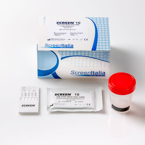 Schnelltest für Drogenscreening - SC-0234-25 - SCREEN ITALIA - Kokain / Metaboliten im Urin / für Methamphetamin