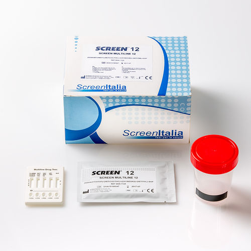 Schnelltest für Drogenscreening - SC-0319-25 - SCREEN ITALIA - für Opiate / Kokain / für Methamphetamin