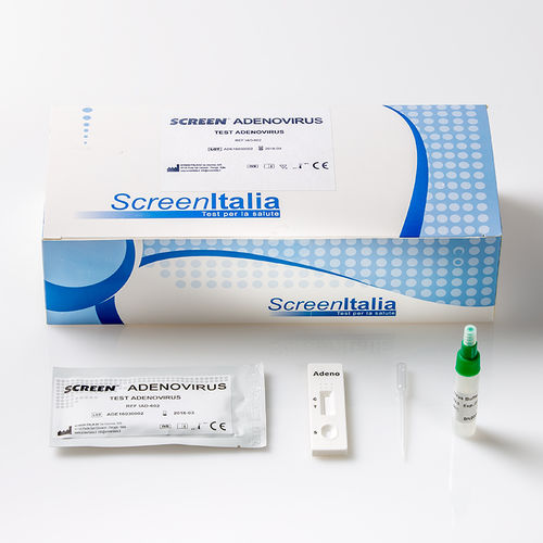 Schnelltest für Infektionskrankheiten - SC-0456-25 - SCREEN ITALIA - für Qualitätskontrolle / Adenovirus / Exkremente