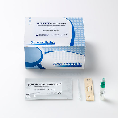 Schnelltest für Qualitätskontrolle - SC-0470-25 - SCREEN ITALIA - Glutamatdehydrogenase / Clostridium difficile / Exkremente