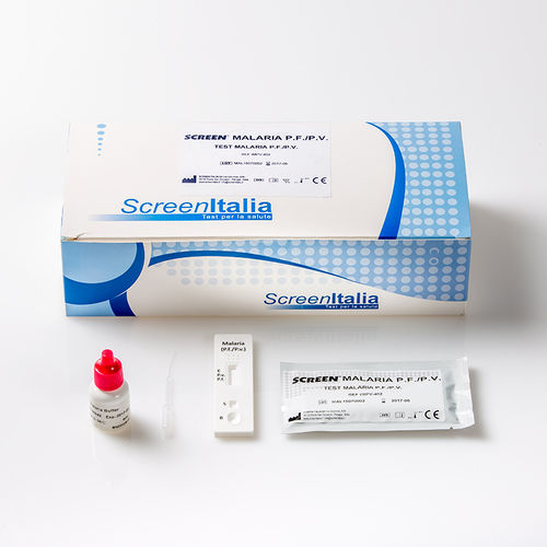 Malaria-Schnelltest - SC-0661-25 - SCREEN ITALIA - für Qualitätskontrolle / Plasmodium / Vollblut