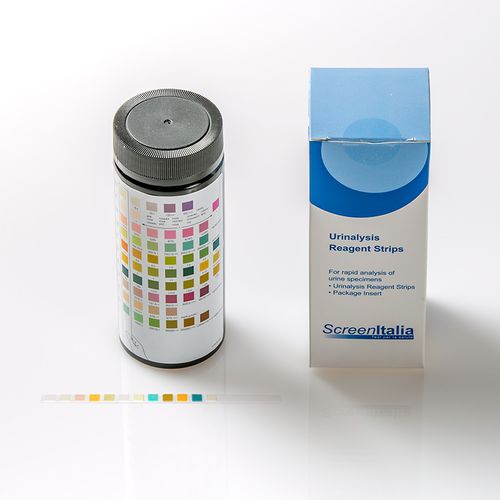 Urinanalyse-Teststreifen - SC-0906-100 - SCREEN ITALIA - Protein / Glukose / Bilirubin