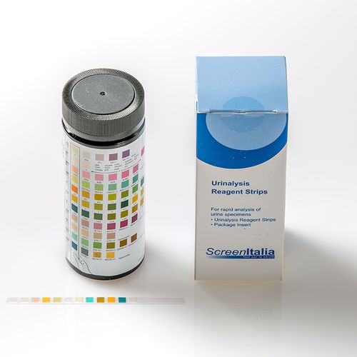 Urinanalyse-Teststreifen - SC-0920-100 - SCREEN ITALIA - Mikro-Albuminurie / Protein / Glukose
