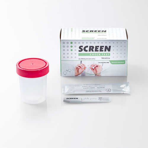 Cotinine-Schnelltest - 971664558 - SCREEN ITALIA - Nikotin / Urin