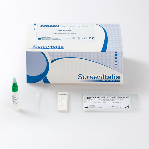 Schnelltest für Diarrhoe - SC-0524-10 - SCREEN ITALIA - Cryptosporidium / Exkremente / immunochromatographisch