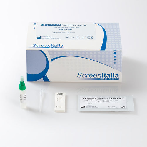Schnelltest für Giardiasis - SC-0555-20 - SCREEN ITALIA - Giardia lamblia / Exkremente / immunochromatographisch