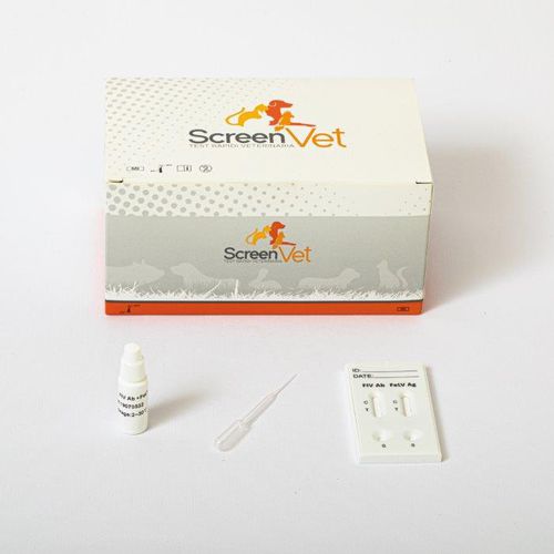 Schnelltest für Katzenleukämie - SCV-1101-10 - SCREEN ITALIA - FIV / FeLV / Serum