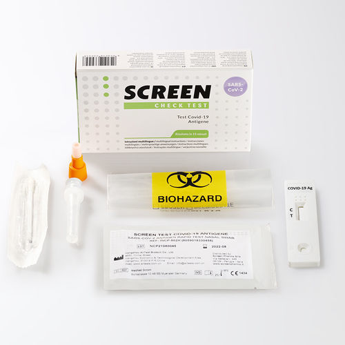 COVID-19-Schnelltest - 983192143 - SCREEN ITALIA - für Antigen A / SARS-COV-2 / Coronavirus