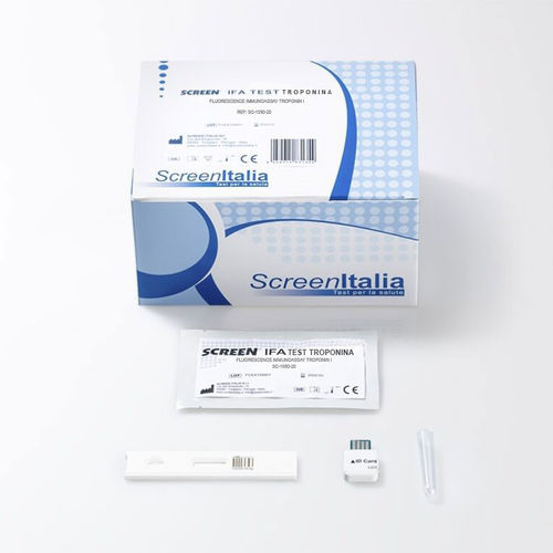 Schnelltest für Herzinfarkt - SC-1590-20 - SCREEN ITALIA - cTnI / Blut / Immunofluoreszenz