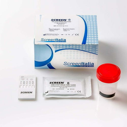 Schnelltest für Drogenscreening - SC-0180-25 - SCREEN ITALIA - Metaboliten im Urin / Kokain / für Marijuana