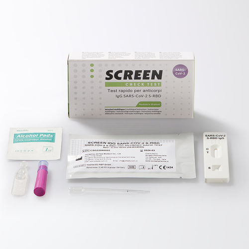 COVID-19-Schnelltest - 983834096 - SCREEN ITALIA - für Antikörper / IgG / Kapillarblut