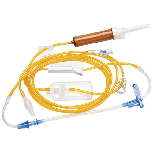 Intravenöses Infusionsset - Alaris™ LVP 20D - BD - mit Y-Verbinder / mit Lichtschutz / mit Filter zur Vorbeugung von Partikel-Kontaminationen
