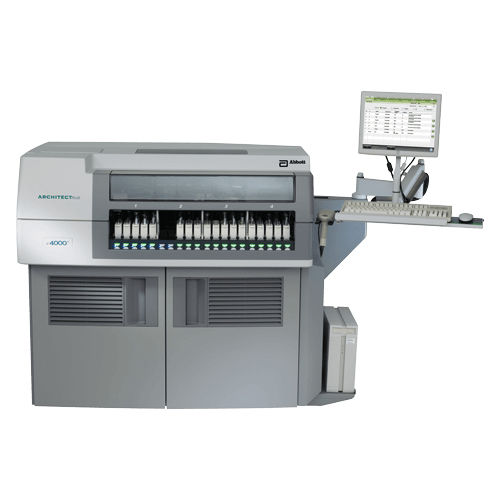 Automatisches biochemisches Analysegerät - ARCHITECT c4000 - Abbott Diagnostics - integriertes System / mit Immunanalyse