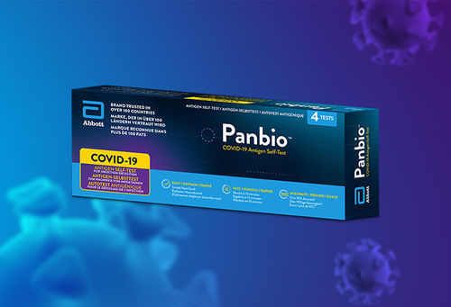 COVID-19-Schnelltest - Panbio&trade; - Abbott Diagnostics - für den Hausgebrauch / SARS-COV-2 / Nasen