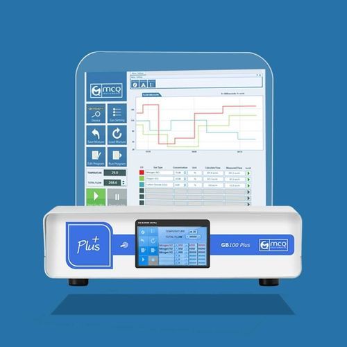Laborgasmischer - GB 100 PLUS - MCQ Instruments - digital / mit Touchscreen / Bluetooth
