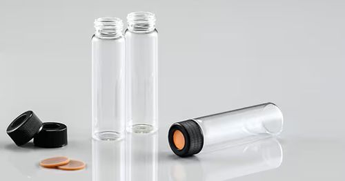 Phiole für TOC - Shimadzu - Glas / Ballon