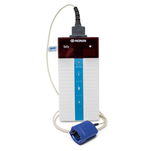 Handgerät-Pulsoximeter - 8500  - Nonin - medizinisch / batteriebetrieben / mit separatem Sensor