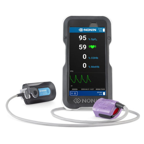 Patientenmonitor mit separatem Sensor - CO-Pilot™ - Nonin - Handgerät / Kapnographie / Hämoglobin