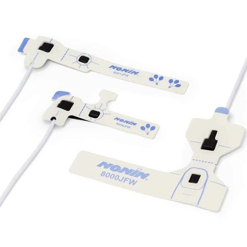 SpO2-Sensor / Finger - 8000J - Nonin - für Fuß / selbstklebend / ohne Latex