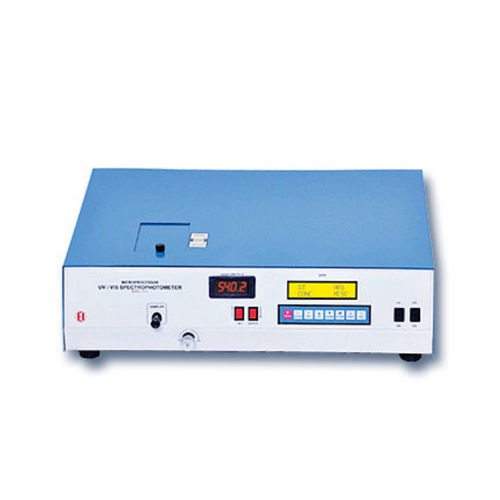 UV-vis-Spektralphotometer - 1371 - Electronics India - mit einfachem Strahl / Halogen / Wolfram