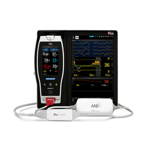 Modul für Multiparameter-Monitor / Nociceptionsindex - MOC-9® - Masimo - Schmerz / CO2 / Sauerstoff