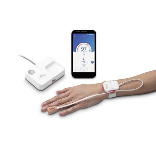 SpO2-Monitor / Handgerät - SafetyNet Alert™ - Masimo - für häusliche Krankenpflege / human / für COPD