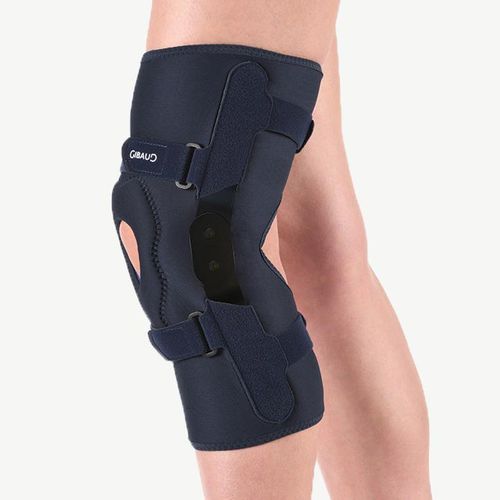 Knieorthese - GENUGIB® STAB - Gibaud - mit Knieöffnung / mit Kniescheibenkissen / mit Gelenk