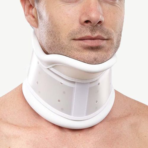 Halbsteife Zervikalstütze - 6596 - Gibaud - C (10 cm) / mit Kinnstütze / für Erwachsene