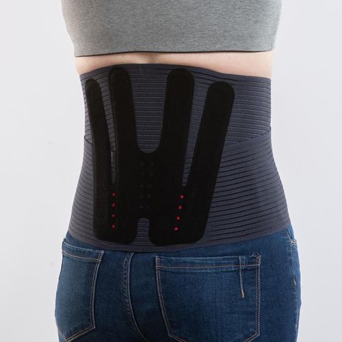 Thorako-lumbaler Stützgürtel - Lombogib® Finesse - Gibaud - für Erwachsene / halbsteif / schwarz