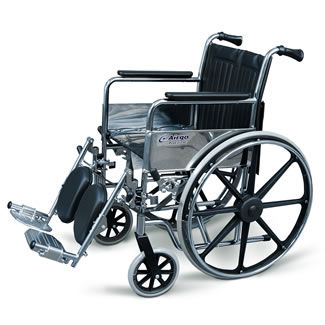 Manueller Rollstuhl - Airgo® ProCare IC - AMG Medical - zur Nutzung im Freien / für den Innenbereich / mit Fußstütze