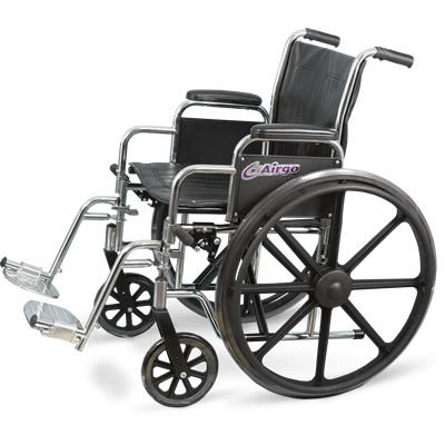 Manueller Rollstuhl - Airgo® Steel - AMG Medical - zur Nutzung im Freien / für den Innenbereich