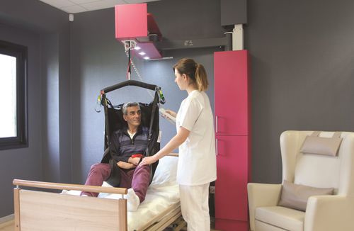 Elektrischer Patientenlifter - INTEGRALIFT™ 230 - Integra International AS - wandmontiert
