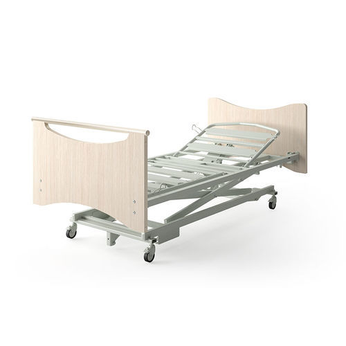 Pflegebett - ALDRYS - Winncare group - elektrisch / höhenverstellbar / auf Rollen