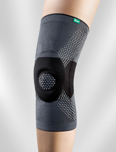 Knie-Stützbandage - JuzoFlex® Genu Xtra - Juzo - mit Kniescheibenkissen / mit beweglichen Verstärkungen