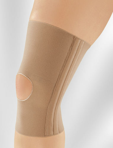 Knie-Stützbandage - JuzoFlex® Genu 320 - Juzo - mit Knieöffnung / mit beweglichen Verstärkungen