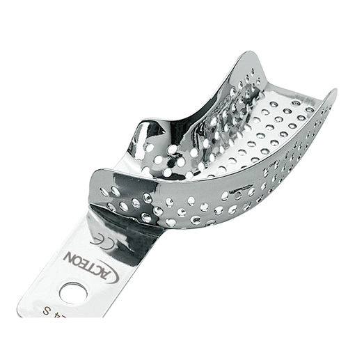 Dentaler Abdrucklöffel / Dental Teilprothetik - L2S - LEFT - 30X49MM - ACTEON GROUP - perforiert