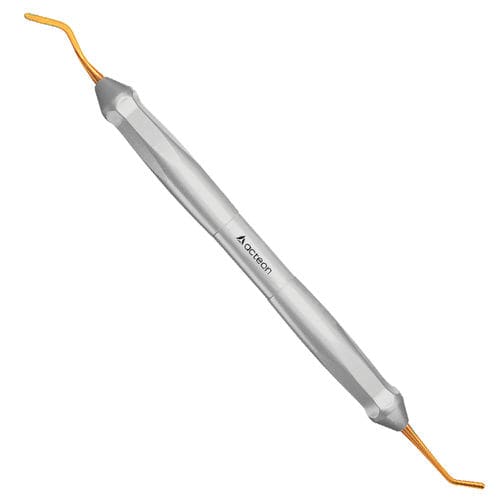 Dental-Spatel - Special L.S.P. N°5 - ACTEON GROUP - doppelt / Edelstahl / Titan