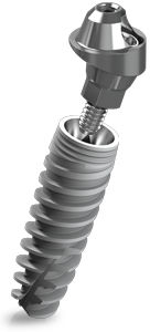 Implantat-Abutment / Titan - TMA™  - ADIN Dental Implant Systems Ltd. - inneres Sechseck / gerade / gewinkelt