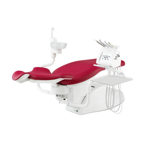 Kieferorthopädie-Behandlungseinheit / mit elektrisch bedientem Stuhl - PE9_ortho - Airel-Quetin - kompakt / mit flexiblem Kopfstück / beidhändig
