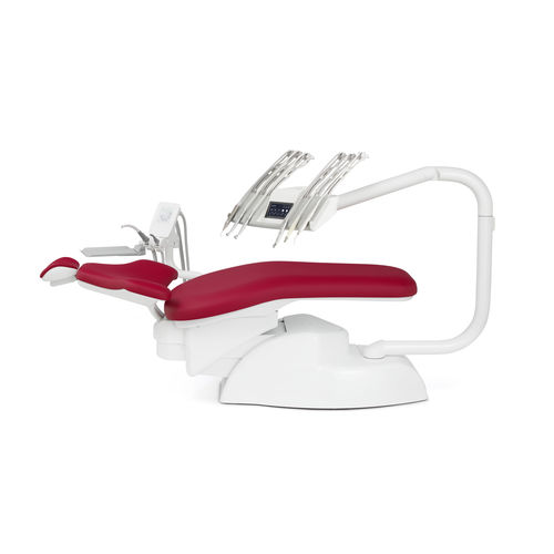 Dentaleinheit mit elektrisch bedientem Stuhl - PE9® NEO.2 - Airel-Quetin - mit flexiblem Kopfstück / mit Intraoralkamera / mit Instrumententräger